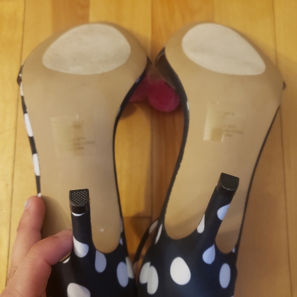 Betsy Johnson Lylly BLK PK DOT - Picture 6 of 10